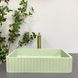 Умывальник (раковина) VBI FLORENTIA LIGHT GREEN MATT накладной VBI-015004 фото 3