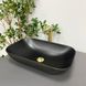 Умывальник (раковина) VBI AVEZZANO BLACK MATT накладной VBI-014401 фото 1