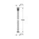 Шланг для душа Grohe VitalioFlex Metal Long-Life TwistStop 1500 мм 22101000 CV033724 фото 2
