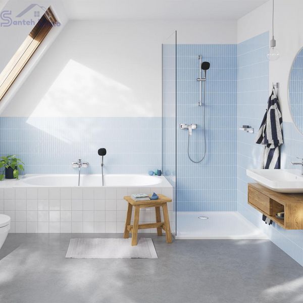 Смеситель для ванны Grohe QuickFix Dice BF101872VC CV036649 фото