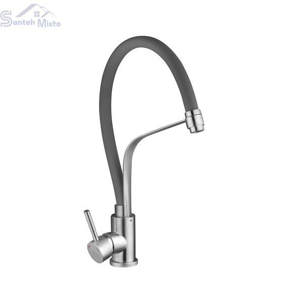 Смеситель для кухни Kroner KRP Edelstahl Klassisch - ESG03593GRA CV035454 фото