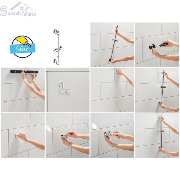 Смеситель для душа Grohe QuickFix Get с душевой стойкой Vitalio Comfort 110 3288826929 CV036750 фото