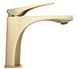 Смеситель для раковины (умывальника) REA JOE BRUSHED GOLD низкий REA-B8990 фото 3