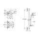 Смеситель для ванны Grohe QuickFix Dice BF101872VC CV036649 фото 2