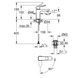 Смеситель для раковины Grohe QuickFix Dice ES S-Size 1018612430 с донным клапаном CV036204 фото 2