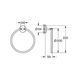 Тримач для рушників Grohe QuickFix Start Cosmopolitan 41167000 CV031780 фото 5