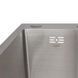 Мойка для кухни интегрированная Lidz Handmade H6350R крыло справа (LDH6350BRUR45587) Brushed Steel 3,0/1,0 мм SD00051711 фото 2