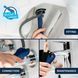 Смеситель для раковины Grohe QuickFix Dice ES S-Size 1018612430 с донным клапаном CV036204 фото 5