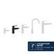 Смеситель для раковины Grohe QuickFix Dice ES S-Size 1018612430 с донным клапаном CV036204 фото 9
