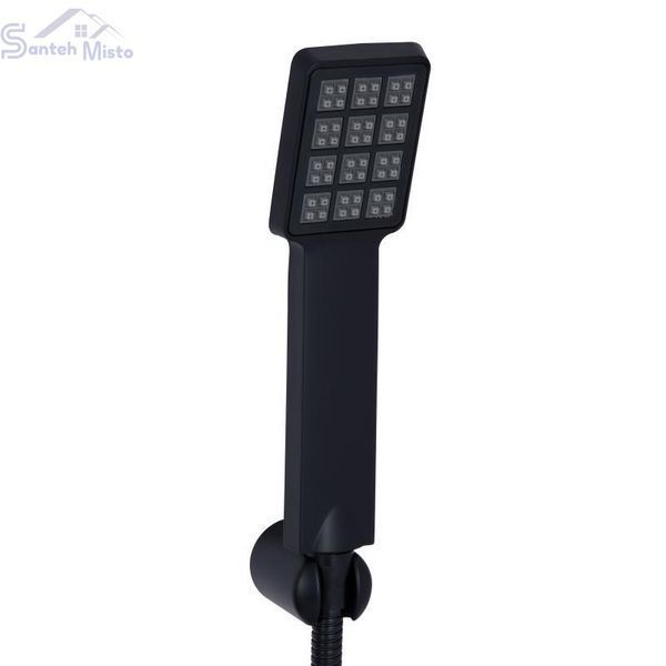 Змішувач для ванни Lidz Wawel 006 (з душовим гарнітуром) (k35) LDWAW006BLA45393 Black 2200499932 фото