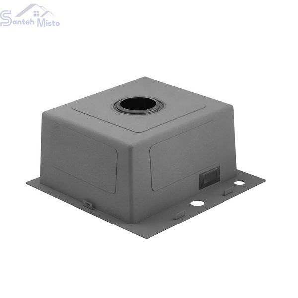 Кухонна мийка Kroner KRP Schwarze - 4545HM PVD (3.0/1.0 мм) CV033856 фото