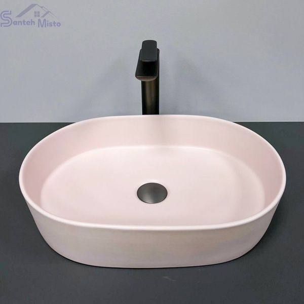 Умивальник (раковина) VBI VERONA 50 PINK MATT накладний VBI-011316 фото