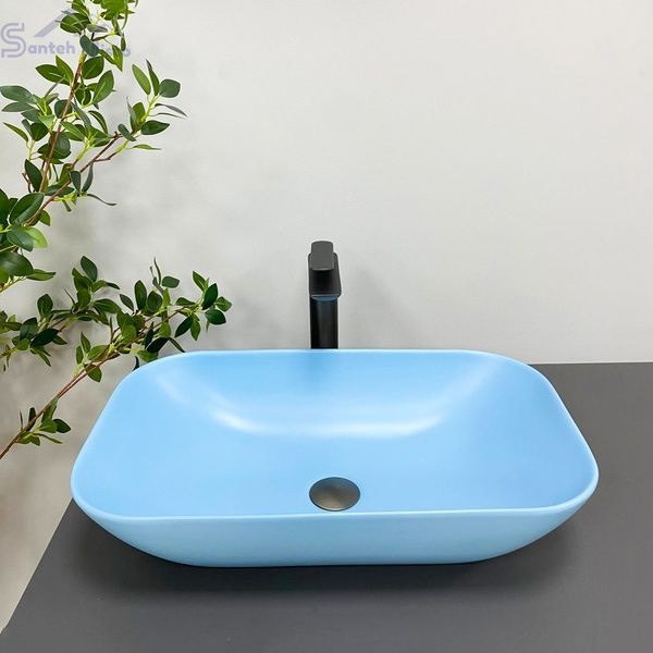 Умывальник (раковина) VBI AVEZZANO BLUE MATT накладной VBI-014403 фото