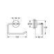 Тримач для туалетного паперу Grohe QuickFix Start Cosmopolitan 41165000 CV031782 фото 2