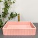 Умивальник (раковина) VBI FLORENTIA PINK MATT накладний VBI-015005 фото 4