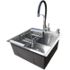 Комплект кухонной мойка Kraft KRF 5050 decor (3.0/1.0 мм) SM203704 фото 5