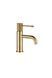Змішувач для раковини VBI MILANO UNO BRUSHED GOLD низький VBI-050100BG-H01BG фото 1