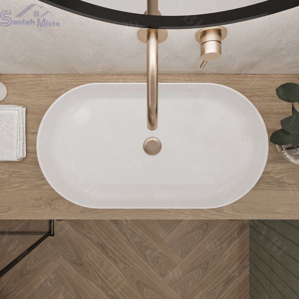 Умывальник (раковина) VBI VERONA 70 WHITE накладной VBI-011302 фото