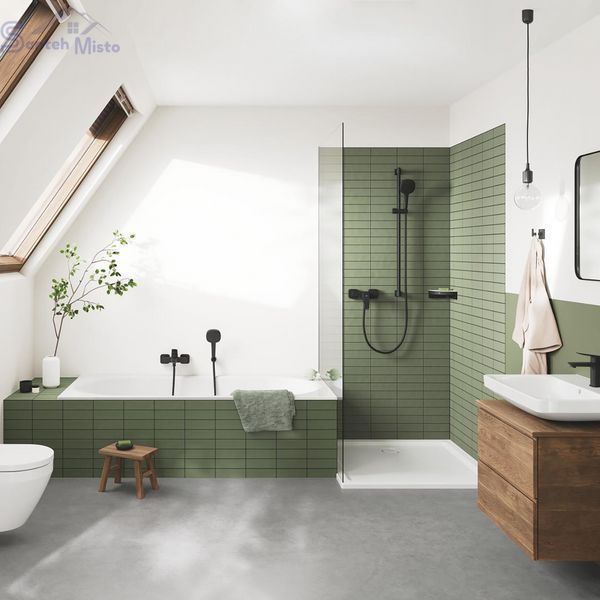 Змішувач для ванни Grohe QuickFix Dice 1018722430 CV036209 фото