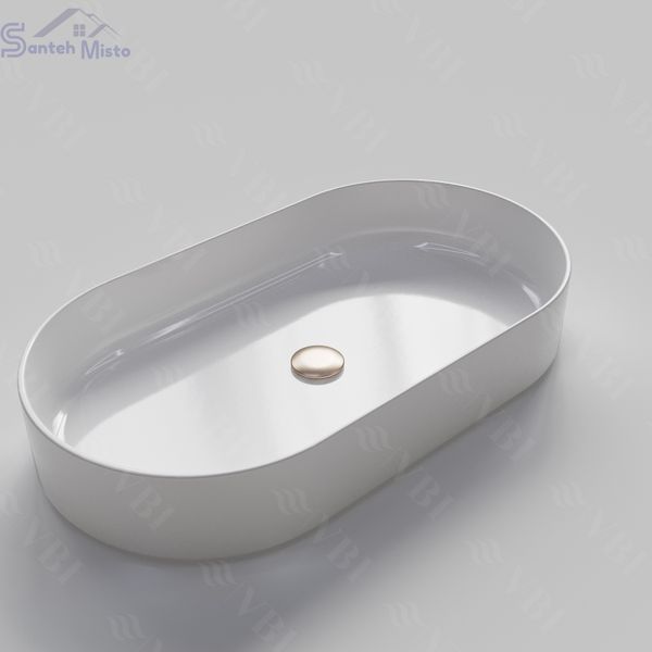 Умывальник (раковина) VBI VERONA 70 WHITE накладной VBI-011302 фото