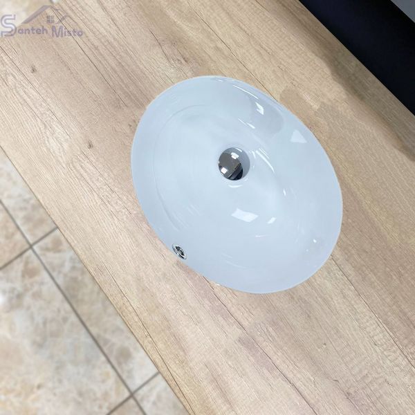 Умывальник (раковина) VBI MESTRE WHITE врезной VBI-018009 фото