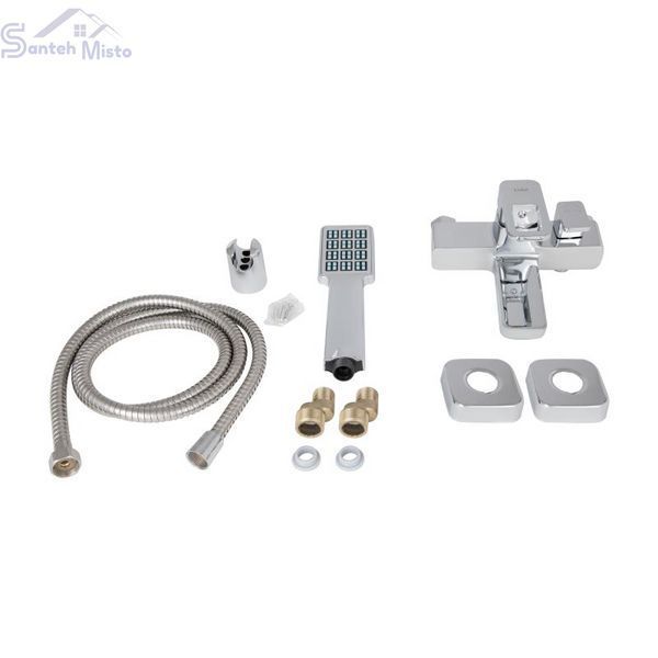 Смеситель для ванны Lidz Wawel 006 (c душевым гарнитуром) (k35) LDWAW006CRM45388 Chrome SD00051512 фото
