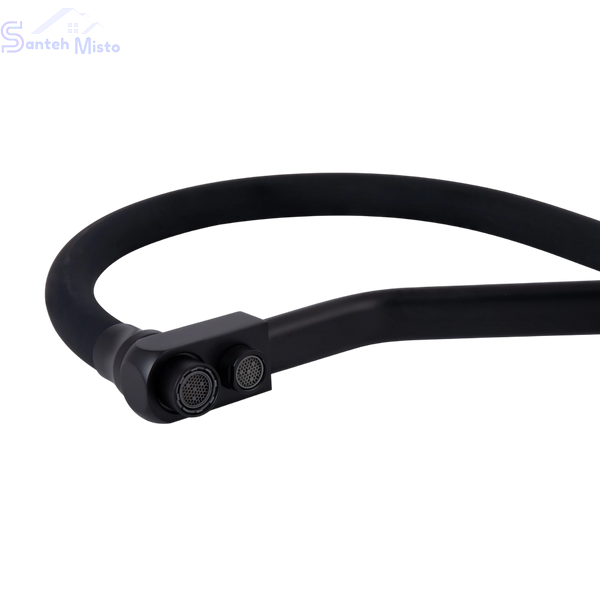 Комплект кухонной мойки Kraft NANO BLACK PVD HS60*50 Декор (3.0/1.0 мм) SM2349 фото