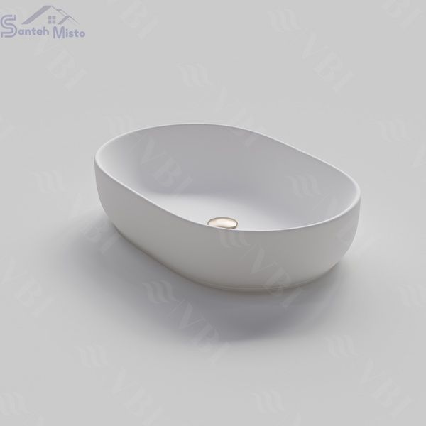 Умывальник (раковина) VBI ANDRIA WHITE накладной VBI-011700 фото