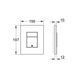Панель смыва для унитаза Grohe QuickFix Even 38966000 CV030559 фото 2