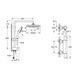 Смеситель термостатический для душа Grohe QuickFix Start Black UA303908T2 CV034630 фото 2