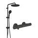 Смеситель термостатический для душа Grohe QuickFix Start Black UA303908T2 CV034630 фото 1