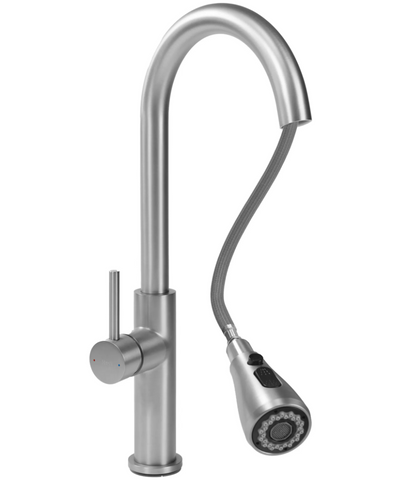 Смеситель для кухни REA NEST NIKIEL BRUSHED никель REA-B6601 фото