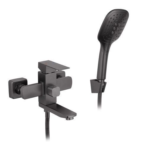 Змішувач для ванни Kroner KRP Edelstahl Kubus - PVD060 CV035907 фото