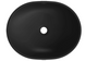 Умивальник (раковина) MEXEN VIKI BLACK MATT чорний накладний MEX-21054885 фото 5