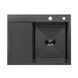 Кухонная мойка Kroner KRP Schwarze - 6350RHM PVD (3.0/1.0 мм) CV031323 фото 1