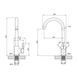 Змішувач для кухні Agua Acero - INOX035 CV023285 фото 1