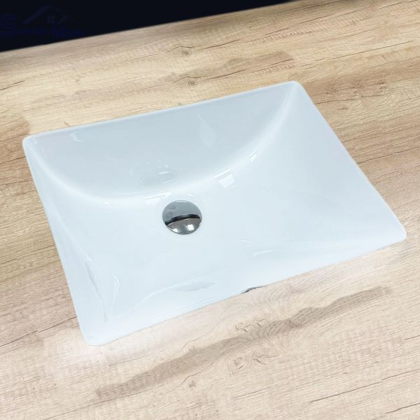 Умивальник (раковина) VBI MESSINA WHITE врізний VBI-018002 фото