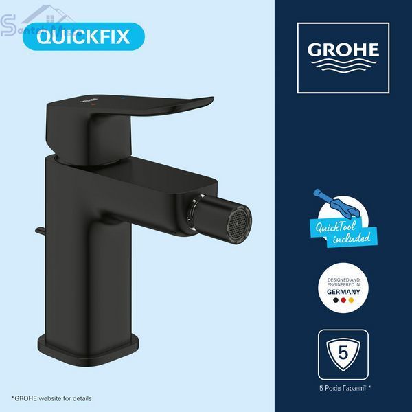 Змішувач для біде Grohe QuickFix Dice 1018772430 CV036217 фото