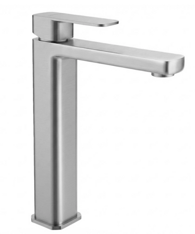 Змішувач для раковини (умивальника) REA ARLO NICKEL BRUSHED високий REA-B4588 фото