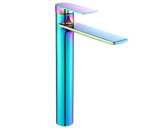 Змішувач для раковини (умивальника) MEXEN ZERO BLUE PINK високий MEX-71110-52 фото