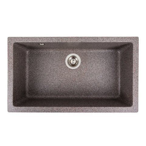 Гранитная мойка для кухни Platinum 7945 Paruana матовая Микс 39802 фото