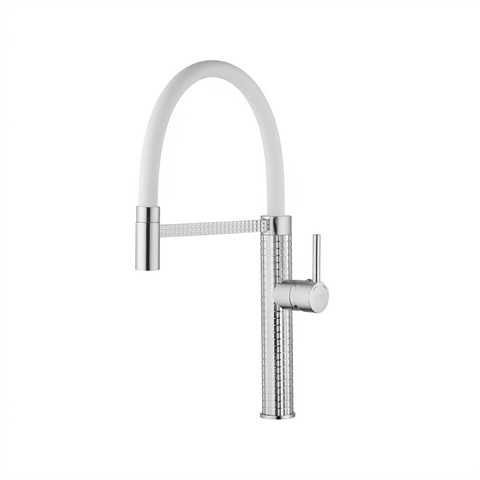 Смеситель для кухни с гибким изливом Pllen&oacute; Lazio ST4310WHI ST430010 фото