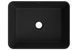 Умывальник (раковина) MEXEN CATIA GOLD BLACK MATT накладной MEX-21314876 фото 5