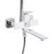 Душова система універсальна Qtap Presto на три споживачі (з виливом) QTPRE111CRW45580 Chrome/White SD00051704 фото 3