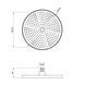 Лейка для верхнего душа Kroner Element 2801532915Z-3801 CV036154 фото 2