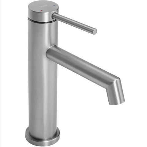 Змішувач для раковини (умивальника) REA FOSS NICKEL BRUSHED нікель низький REA-B5315 фото