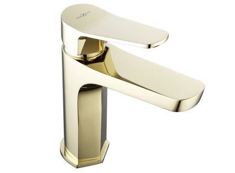 Змішувач для раковини (умивальника) MEXEN LERMA GOLD золотий низький MEX-74300-50 фото