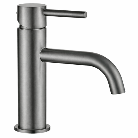 Змішувач для раковини VBI MILANO GRAPHITE низький VBI-050100GR фото