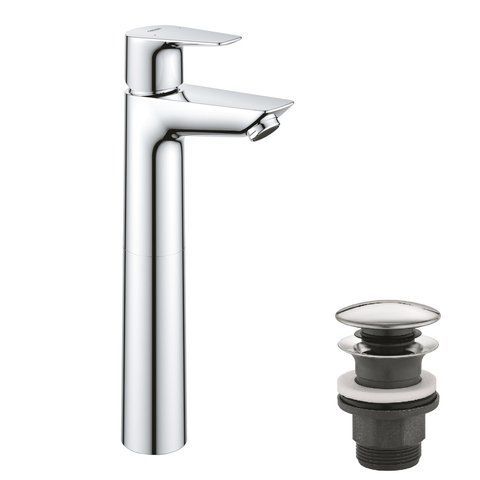 Змішувач для раковини Grohe QuickFix StartEdge XL-Size 23777001 з донним клапаном 2047375466 фото