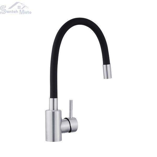 Змішувач для кухні з гнучким виливом Agua Acero - INOX035NS-1 CV023288 фото